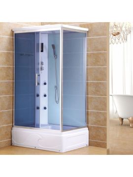 Душевая кабина ZILI DO ZS-9680-L САТУРН 1100*800*2200 мм БЕЛАЯ