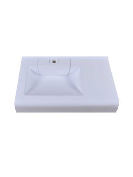 Раковина над стиральной машиной  80 Корса ш800*г505*в145 мм кронштейн б/сифона Marko