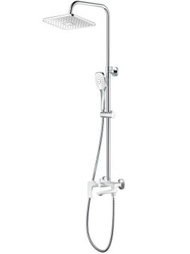 Душевая система Haiba белый/хром HB24505-8