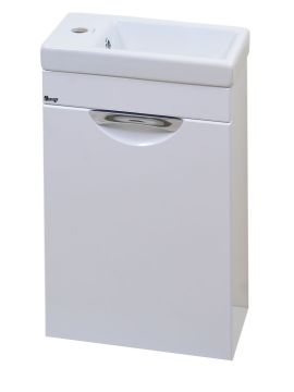 Тумба с раковиной ЭММИ МИЛЛИ L подвесная 400*610*220мм