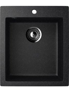 Мойка мраморная ULGRAN U-404-308 черный 49,5*42см
