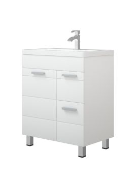 Тумба с раковиной COROZO ДЕНВЕР Z2 600*850*450мм