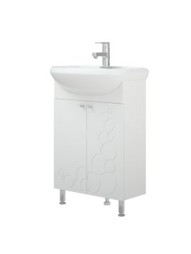 Тумба с раковиной COROZO ОРФЕЙ 550*850*445мм