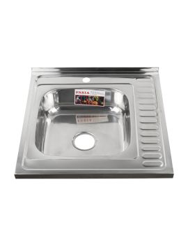 Мойка накладная FABIA 60х60см  62273L