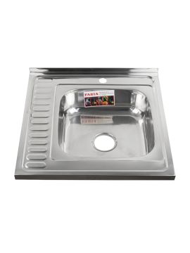 Мойка накладная FABIA 60х60см  62273R