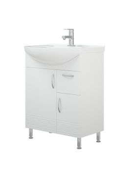 Тумба с раковиной COROZO ОЛИМП 650*850*440мм