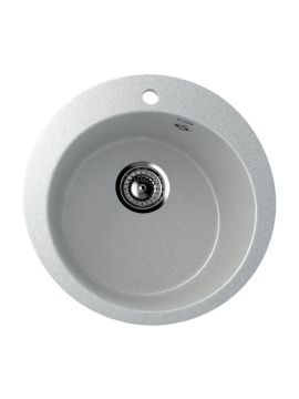 Мойка мраморная ULGRAN U-405-310 серый d 49.5см