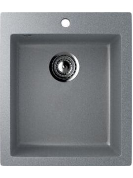 Мойка мраморная ULGRAN U-404-309 темно-серый 49,5*42см