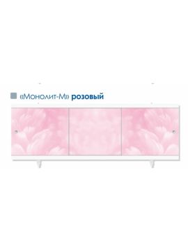 Экран для ванны Монолит-М 1480 мм Розовый