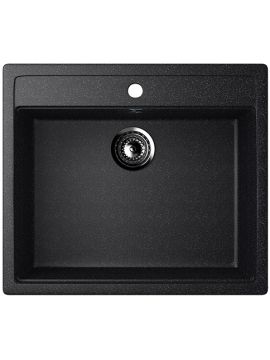 Мойка мраморная ULGRAN U-104-308 черный56*49,5см