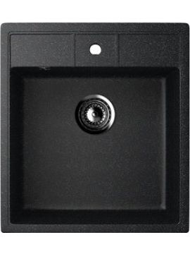 Мойка мраморная ULGRAN U-406-308 черный 50*44,5см