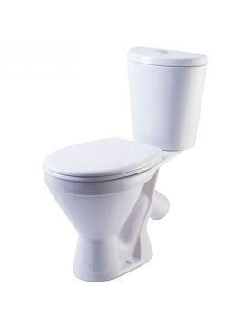 Унитаз-компакт напольный ROSA ЭЛЕГАНТ к/вып., 1-реж., сиденье ППР 615*350*765мм