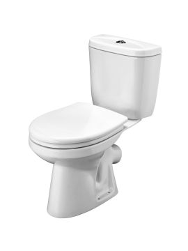 Унитаз-компакт напольный SANTEK АНИМО к/вып., 1-реж., 3/6 л., сиденье ППР 635*380*750мм