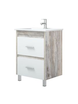 Тумба с раковиной COROZO ВЕРОНА АНТИК 650*850*470 мм