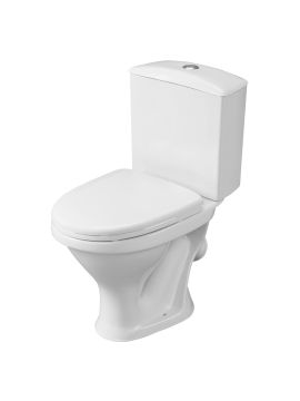 Унитаз-компакт напольный SANTERI ВЕСТ к/вып., 1-реж., а/всплеск сиденье ППР 660*365*788мм