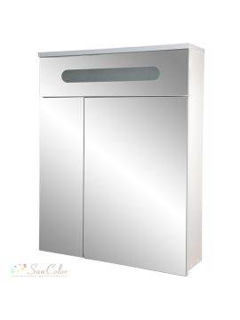 Зеркальный шкаф  ЭММИ СИГМА R  600*730*160мм
