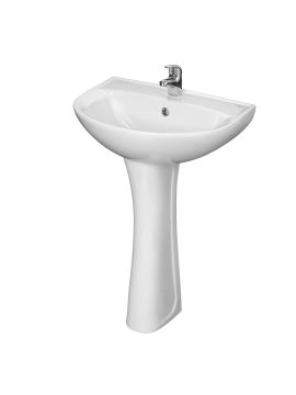 Раковина с пъедесталом  SANTERI ВИКТОРИЯ ВОРОТЫНСКИЙ Ш560*В840*Г453*Г.Ч200мм