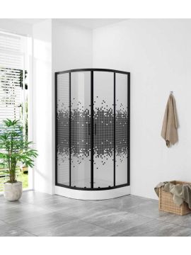 Душевой угол ZILI DO E1001/100 1000*1000*1950 мм