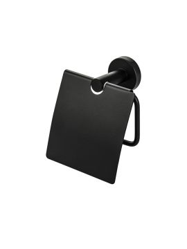 Держатель для бумаги GFmark с крышкой Черный 140*135мм