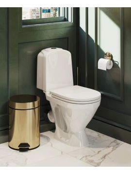 Унитаз-компакт напольный SANITA LUXE CLASSIC COMFORT к/вып.,2-реж., м/лифт ДЮР 640*350*790мм