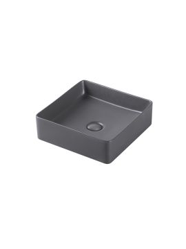 Раковина накладная ZILI DO LT-2179-S-MDG ТЕРЕБРА Matt Dark Grey
