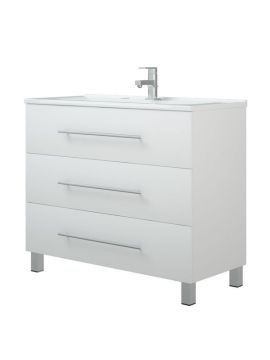 Тумба с раковиной COROZO ГАРМОНИЯ 995*850*445мм