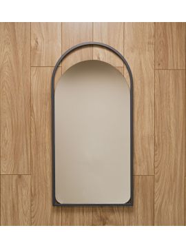 Зеркало Silver Mirrors HANNA  500*1000мм металлическая рама, графит
