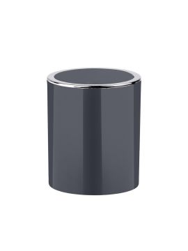 Ведро д/мусора FIXSEN ROUND GRAY 5л пластик FX-453-6