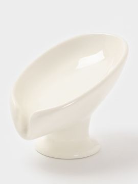 Мыльница ESSENCE настольная керамика белая 10227564