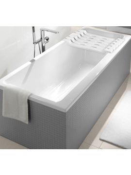 Сиденье д/ванны IDEA 690*300*60мм пластик белый 4421599