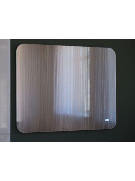 Зеркало RAVAL EGO подсветка + часы 1000*800*24мм