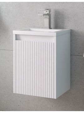 Тумба с раковиной COROZO БЛИСС подвесная 400*655*220мм