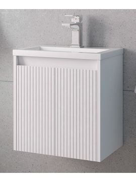 Тумба с раковиной COROZO БЛИСС подвесная 500*655*220мм